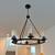 Debut Graphite 6 lite Chandelier by Progress Lighting 2 thumbnail