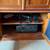 Real Wood Walter E Smithe Enclosed TV Cabinet for 70-75” TV with Bookshelves 5 thumbnail
