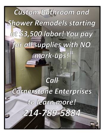 Tile installation/ Plumber/Bathroom Remodel 1