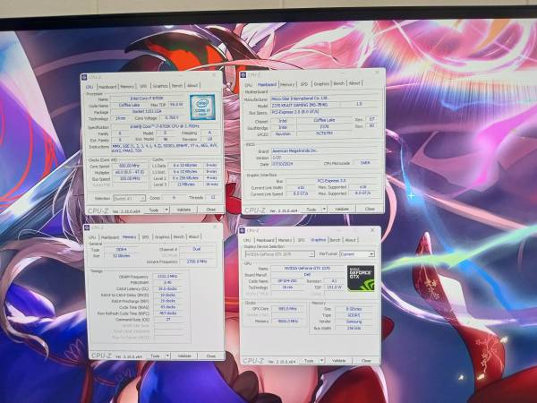 Construcción i7-8700K 6 núcleos-32GB RAM 512GB NVMe Win11 Pro 8GB GTX 1070 - $575 (Oceanside)63471351730307123