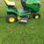John Deere S100 & utility trailer 4 thumbnail