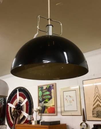 Mid Century Modern Acrylic Mushroom Pendant Lamp 1
