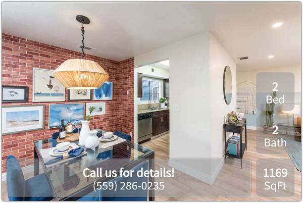 $2,060 / 2br - 1169ft2 - 1169 sq. ft. loft unit with expansive ceiling for lease (Fresno - Fresno)63872987667329120