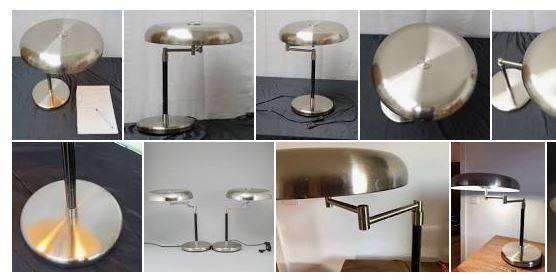 Desk Lamp Table Lamp Vintage Lamp Light Bedroom Light Bedroom Lamp - $199 (Chicago)63471434873603123