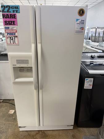 RARE SIZE KENMORE SXS FRIDGE-ONLY 33” WIDE🚚FREE SAME DAY DELIVERY🚚 1