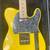 Fender MIM neck - Graffiti Yellow Telecaster build-Fender case & pups 9 thumbnail