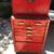 Snap On 2 Piece Rollaway Toolbox with lots of Misc Tools. 16 thumbnail
