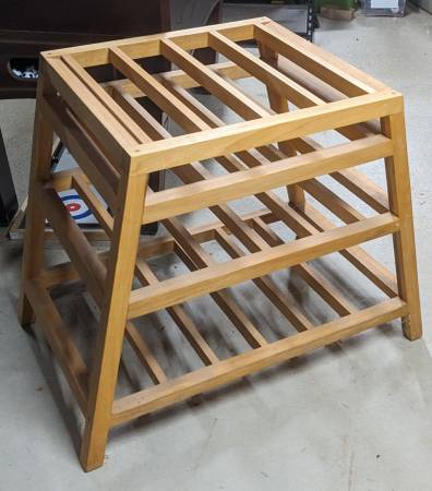Wooden Storage Rack 1