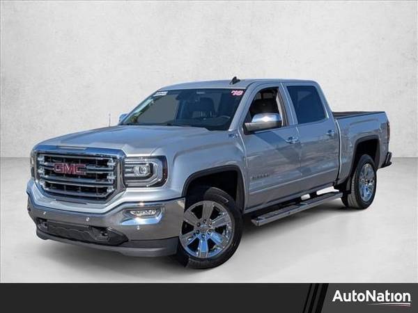 2018 GMC Sierra 1500 SLT 4x4 4WD Truck Crew cab AUTONATION 1