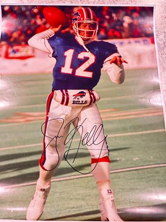 AUTOGRAPHED JIM KELLY 16X20 PHOTO 1