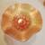 Vintage Caramel Iridescent Glass Candy Dish 1 thumbnail