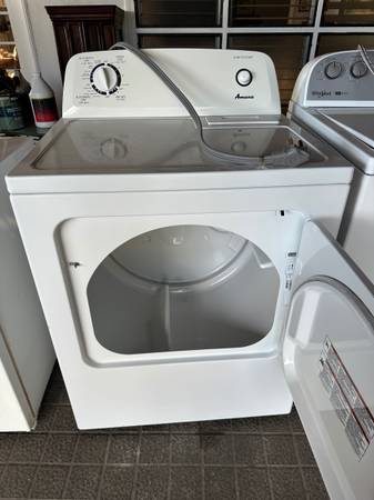Dryer and small fridge 1
