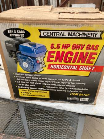 6.5 HP new engine 1