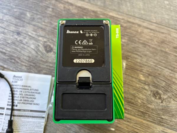 むむページ Ibanez TS-808 Tube Screamer Overdrive Pedal - Box