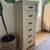 Rustic chic solid wood dresser - tall 6 drawer - cream beige 2 thumbnail