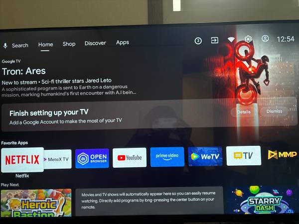 노브랜드 tv 43 인치 FHD 1