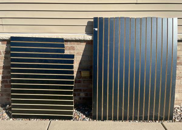 2 Pieces of Slatwall 1