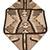 Navajo Early Storm Pattern Rug, Circa 1940s — Hand-Carded, Hand-Spun 2 thumbnail