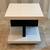 Modern Black and White Side Table Living Room or Bedside Table 4 thumbnail