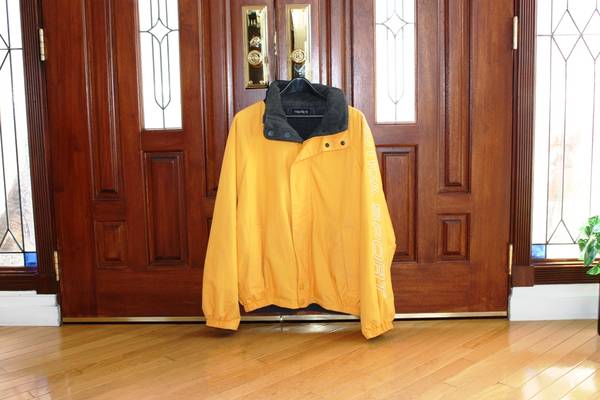 Nautica Jacket Yellow - Very Good Condition, Size Large 1