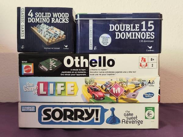Board Games:  Package 1