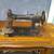 White treadle sewing machine with oak cabinet - Price Negotiable 2 thumbnail