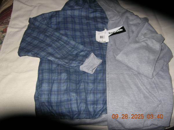 Ladies Reversible Hooded Sweatshirt 1