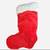 Red Christmas Stocking with Reindeer Plush 2 thumbnail