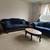 3-Piece Elegant Solid Marble Coffee Table Set + 2 Couches 1 thumbnail