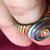 Old Antique Sz 6 Ring Size 6 Vintage Jewelry Colorful Rainbow 2 thumbnail