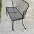 Woodard Pinecrest Carolina Forge wrought iron patio bench 3 thumbnail