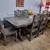 Reclaimed Rustic 7 pieces Dining Table Set 1 thumbnail