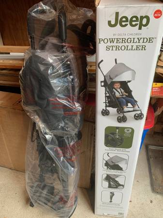 Jeep PowerGlide Stroller by Delta in Gray 1