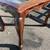 Vintage Glass Top End Table Side Table Night Stand 1 thumbnail