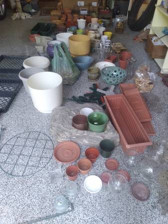 Garden pots galore 1