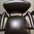 VINTAGE LEATHER EXECUTIVE OFFICE CHAIR ON WHEELS SIKES CHAIR 5 thumbnail