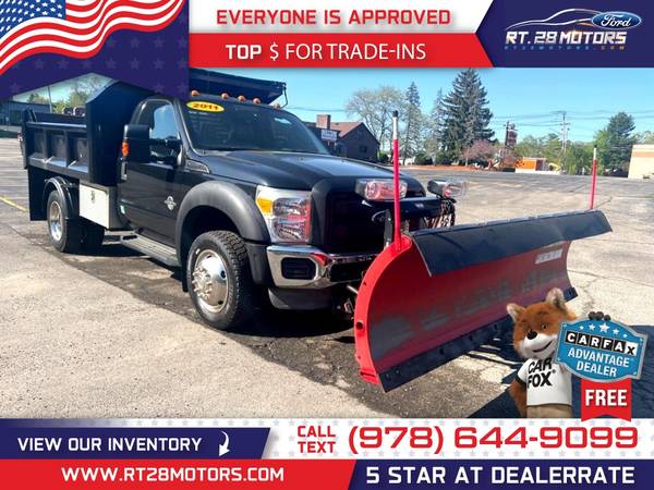 2011 Ford Super Duty F550 F 550 F-550 DRW Super Duty F 550 DRW Super D - $37.995 (RT 28 MOTORS)63470890998403124
