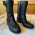 Vince Camuto women’s stylish Leather Moto Boot, 6.5 med. LIKE NEW 3 thumbnail