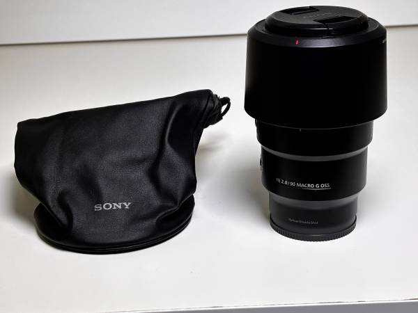 SONY FE 2.8 90 MACRO G OSS LENS PLUS SOFT CASE 1