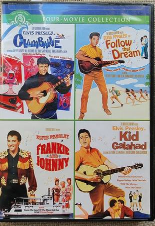 Elvis – 4 Movie Rare Collection 4 DVD Set 1