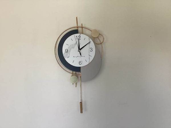 New- Modern Decorative -Wall Clock - 12” x 25” 1