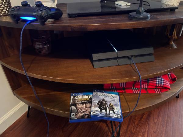 PS4 slim plus games $60 total 1