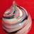 HAND-BLOWN GLASS ORNAMENT-PINK/LAVENDER/BLACK/WHITE/GREEN 1 thumbnail