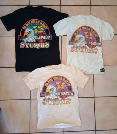 Vintage Harley Davidson shirt bundle 1
