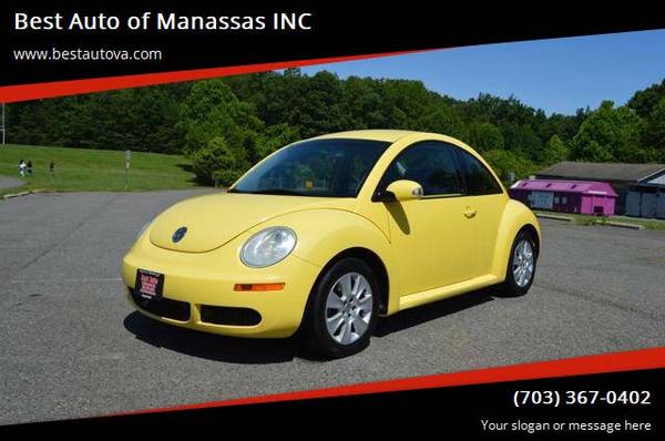 2010 Volkswagen NUEVO BEETLE UN SOLO DUEÑO BAJAS MILLAS - $8,499 (MANASSAS)63616306031361120