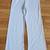 Adult Capoeira Pants: white, unisex M, soft, thick, low rise, wide leg 5 thumbnail