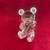 SWAROVSKI CRYSTAL TEDDY FIGURINE RECLINING + BOW & COLOR EYES 1 thumbnail