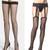 Silver & Black Shimmer Fishnet Stockings - New in Package 7 thumbnail