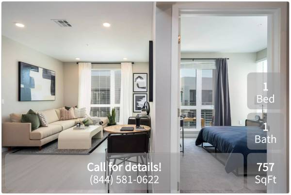 $3,266 / 1br - 757ft2 - Rent an amazing 1 bed 1 bath – Close to transit and bus lines! (milpitas)63847329871363121