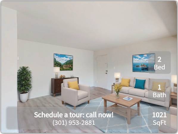 $1,895 / 2br - 1021ft2 - Don't miss out! Incredible move in deal on this 2 bed 1 bath! (Laurel)64039862414337120